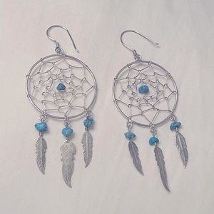 Native American handmade earrings.